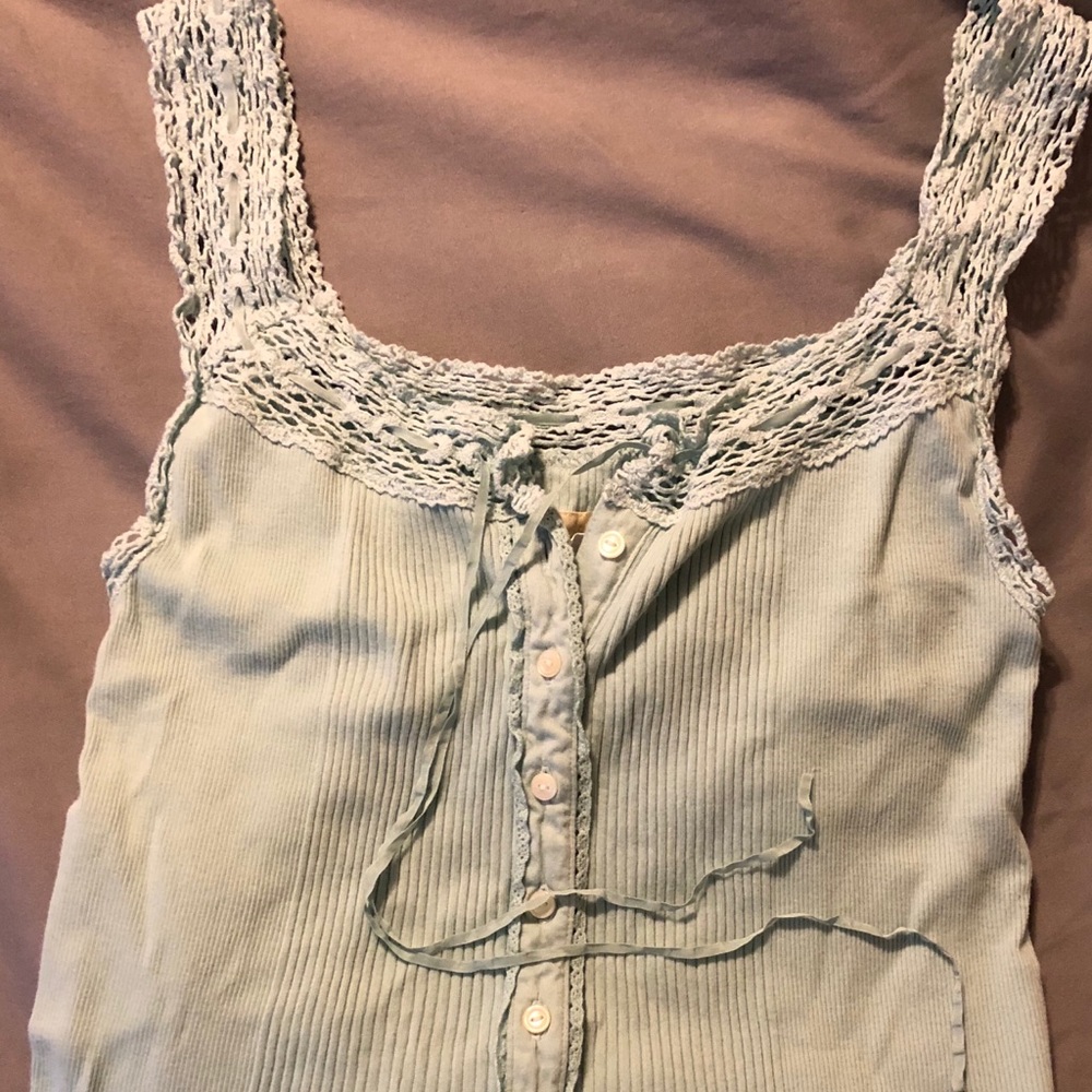 RL Lace Strap Tank